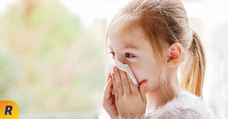 Rinitis alérgica en niños